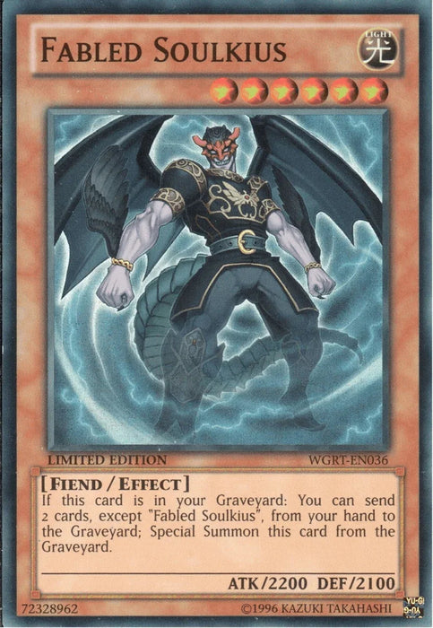 Fabled Soulkius [WGRT-EN036] Super Rare - for just $0.10! 
