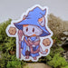 Wizard Hit Dice Cat Tabletop Gaming Sticker - 2.5" - for just $3.50! 