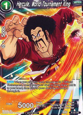 Hercule, World Tournament King (Power Booster) (P-161) [Promotion Cards] - for just $0.15! 