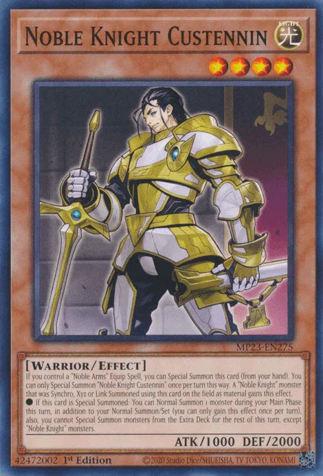 Noble Knight Custennin [MP23-EN275] Common - for just $0.10! 