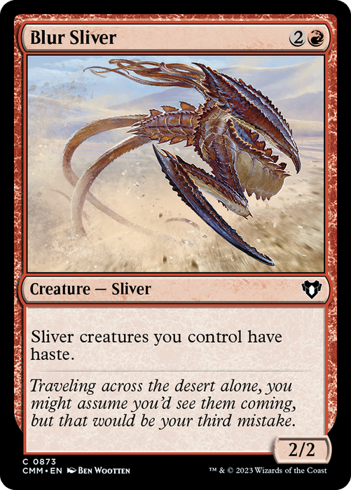 Blur Sliver (CMM-873) - Commander Masters - for just $0.24! 