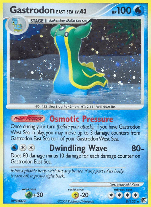 Gastrodon East Sea (8/132) [Diamond & Pearl: Secret Wonders] - for just $3.80! 