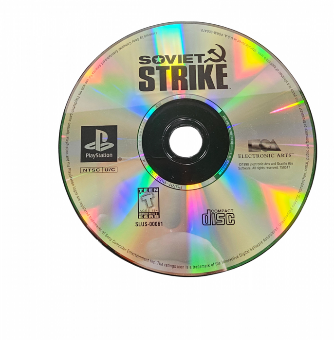 Soviet Strike [Greatest Hits] – PlayStation 1 (PS1) - for just $0! 