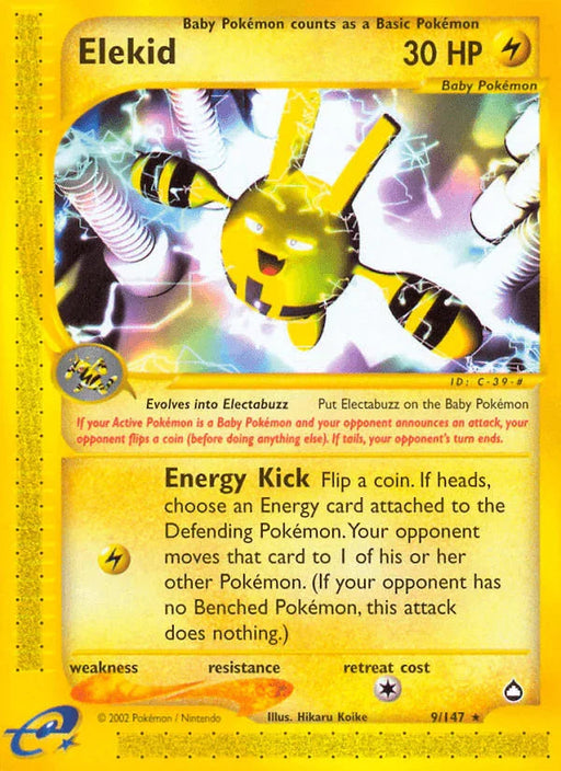 Elekid (9/147) [Aquapolis] - for just $8.30! 