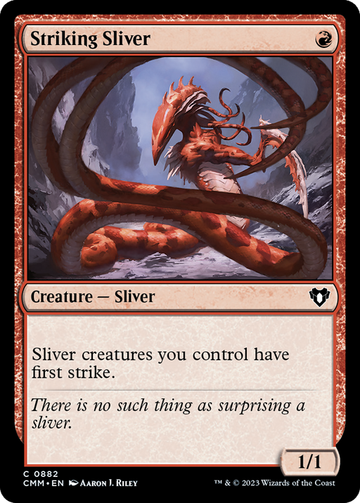 Striking Sliver (CMM-882) - Commander Masters - for just $0.33! 