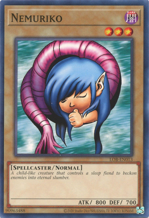 Nemuriko (25th Anniversary) [LOB-EN013] Common - for just $0.10! 