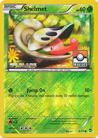 Shelmet (8/111) (League Promo 2nd Place) [XY: Furious Fists] - Just $0.45! Shop now at Retro Gaming of Denver