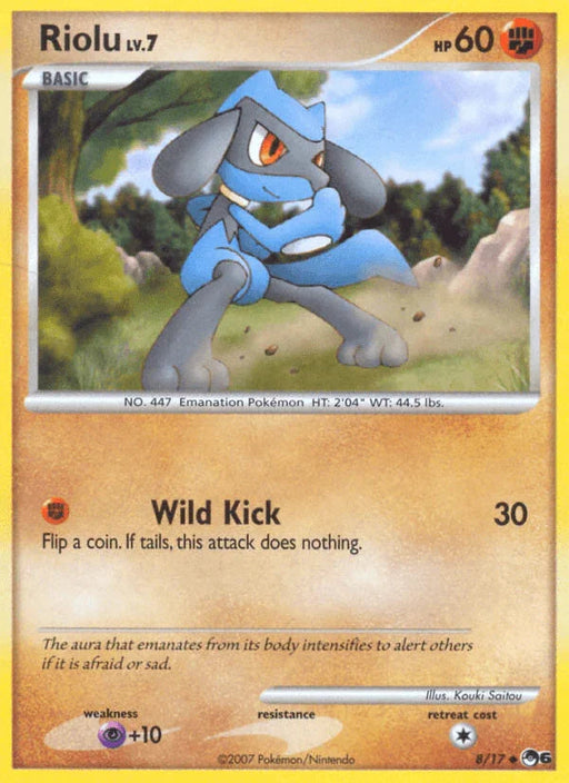 Riolu (8/17) [POP Series 6] - for just $9.60! 