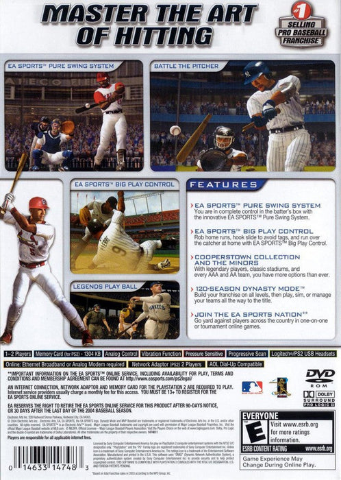 MVP Baseball 2004 – PlayStation 2 (PS2) - for just $4.99! 