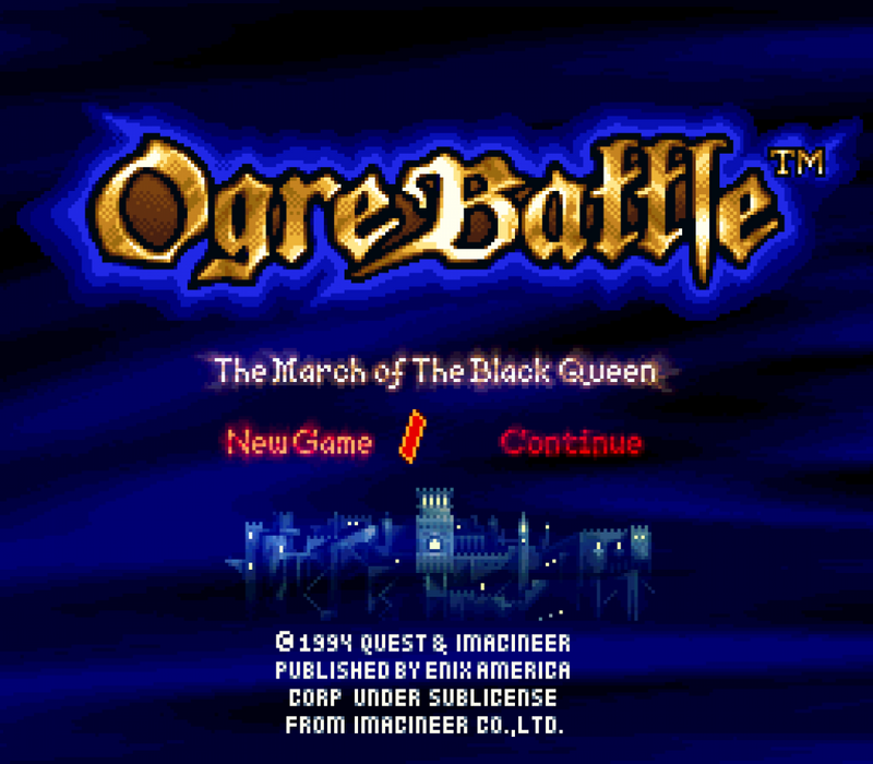 Ogre Battle: The March of the Black Queen – Super Nintendo Entertainment System (SNES) - for just $0! 