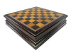 Chess Set - Metal Staunton Chessmen in Wood Chest - for just $129! 