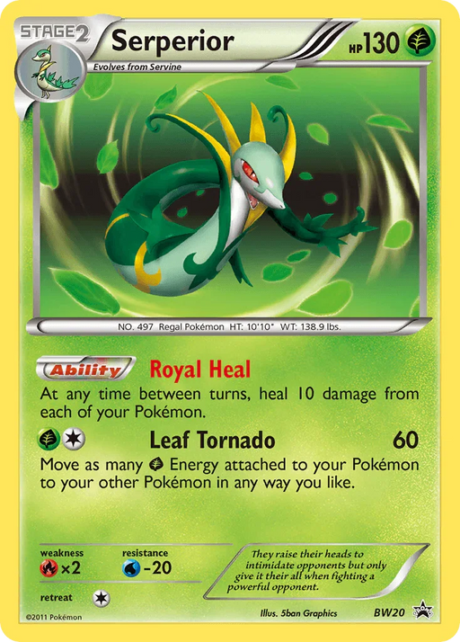 Serperior (BW20) [Black & White: Black Star Promos] - for just $2.65! 