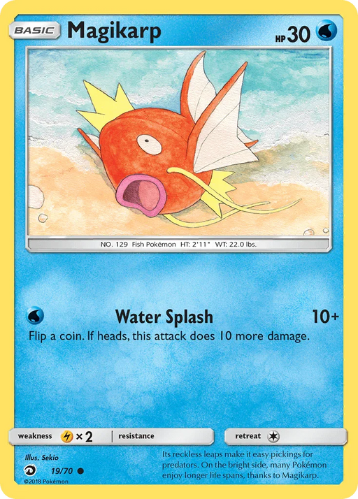 Magikarp (19/70) [Sun & Moon: Dragon Majesty] - for just $0.25! 