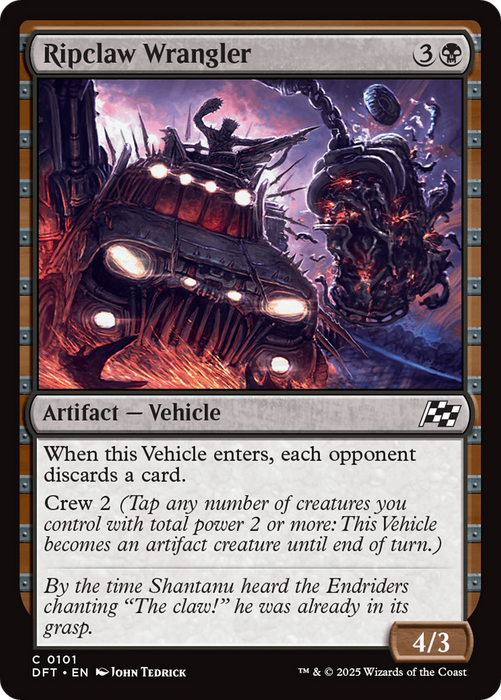 Ripclaw Wrangler (DFT-101) - Aetherdrift - for just $0.01! 