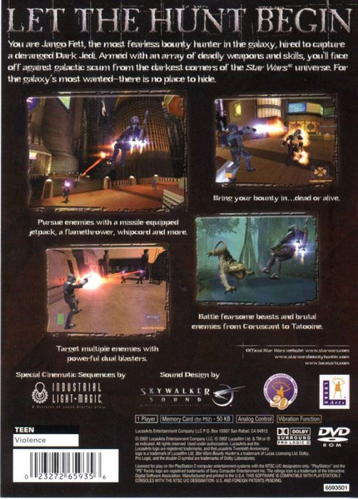 Star Wars: Bounty Hunter – PlayStation 2 (PS2) - for just $11.99! 