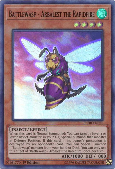 Battlewasp - Arbalest the Rapidfire [BLHR-EN035] Ultra Rare - for just $0.15! 