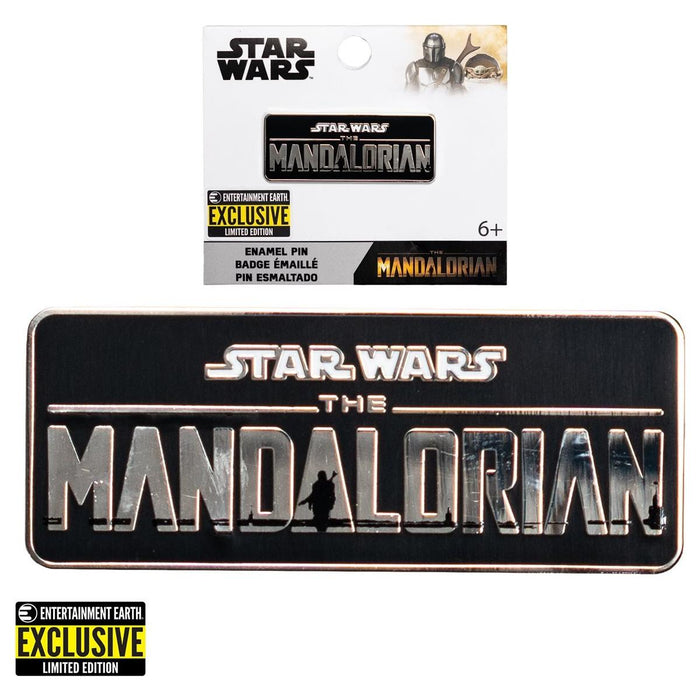 Star Wars: The Mandalorian Series Logo Enamel Pin - Entertainment Earth Exclusive - Just $7.99! Shop now at Retro Gaming of Denver