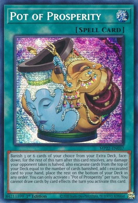 Pot of Prosperity [MP22-EN037] Prismatic Secret Rare - for just $1.25! 
