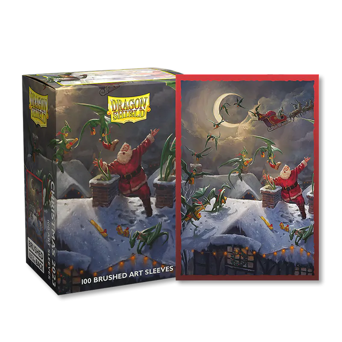 Dragon Shield: Standard 100ct Brushed Art Sleeves - Christmas 2023 - Just $8.95! Shop now at Retro Gaming of Denver