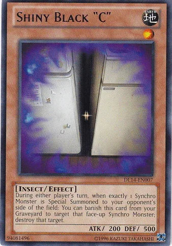 Shiny Black "C" (Blue) [DL14-EN007] Rare - for just $5.30! 