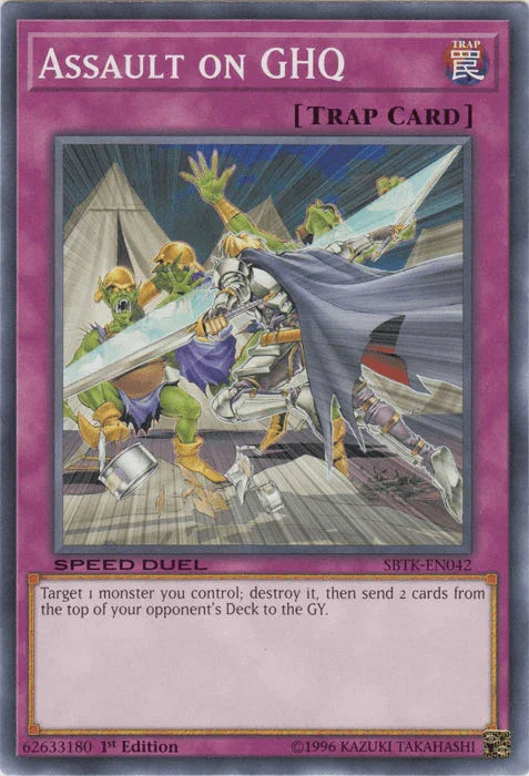 Assault on GHQ [SBTK-EN042] Common - for just $0.10! 
