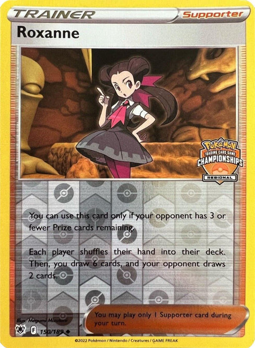Roxanne (150/189) (Regional Championships) [Sword & Shield: Astral Radiance] - for just $1.30! 