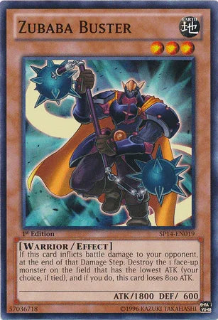 Zubaba Buster [SP14-EN019] Common - for just $0.10! 