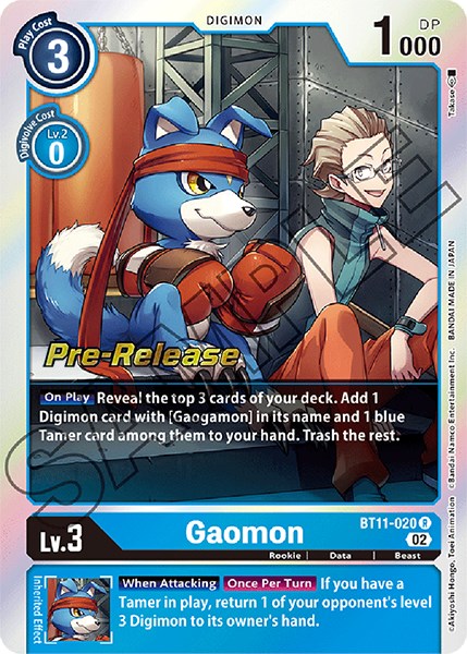 Gaomon [BT11-020] [Dimensional Phase Pre-Release Promos] - Just $2.60! Shop now at Retro Gaming of Denver