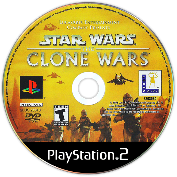 Star Wars: The Clone Wars – PlayStation 2 (PS2) - for just $8.99! 