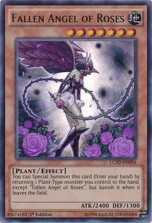 Fallen Angel of Roses [LC5D-EN094] Ultra Rare - for just $0.45! 
