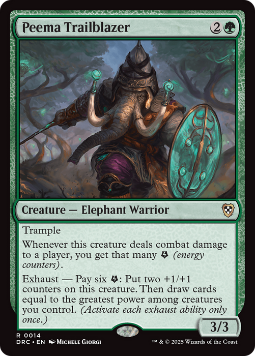Peema Trailblazer (DRC-014) - Commander: Aetherdrift - for just $0.04! 