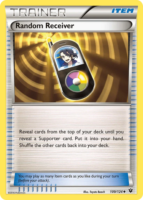 Random Receiver (109/124) [XY: Fates Collide] - for just $0.15! 