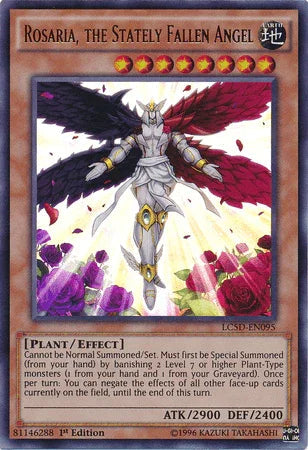 Rosaria, the Stately Fallen Angel [LC5D-EN095] Ultra Rare - for just $0.20! 