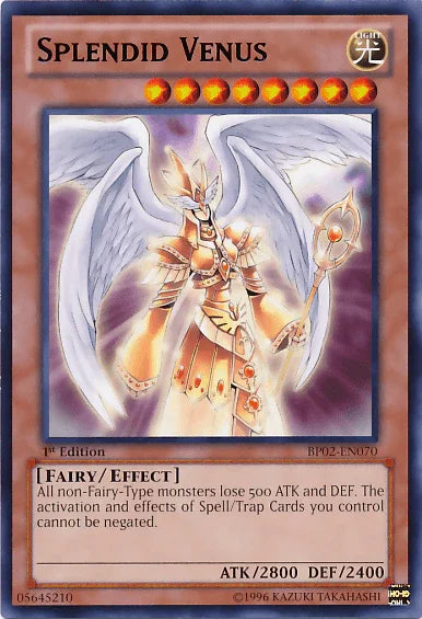 Splendid Venus [BP02-EN070] Mosaic Rare - for just $0.10! 