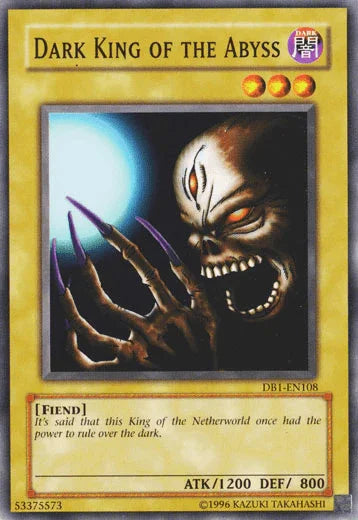 Dark King of the Abyss [DB1-EN108] Common - for just $0.15! 