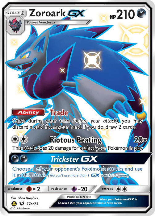 Zoroark GX (77a/73) [Alternate Art Promos] - for just $8.55! 