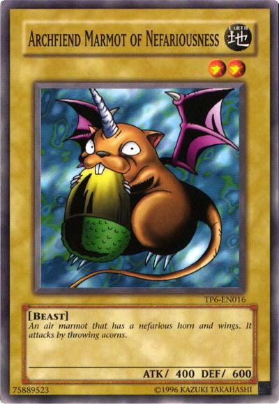 Archfiend Marmot of Nefariousness [TP6-EN016] Common - for just $1.20! 