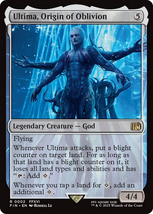 Ultima, Origin of Oblivion (FIN-002) - FINAL FANTASY Foil - for just $0.46! 