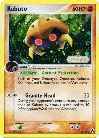 Kabuto (36/92) (Stamped) [EX: Legend Maker] - for just $11.60! 