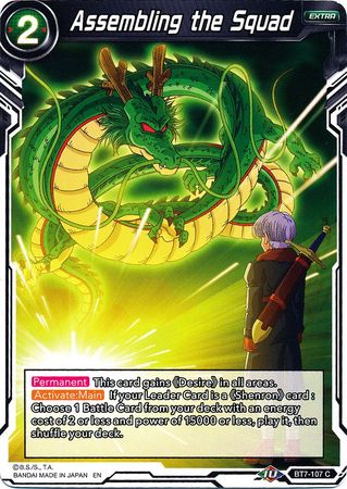 Assembling the Squad (BT7-107) [Assault of the Saiyans] - for just $0.10! 