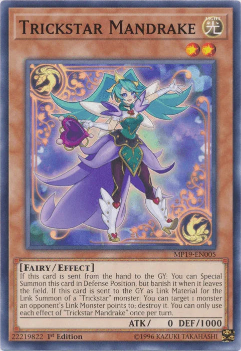 Trickstar Mandrake [MP19-EN005] Common - for just $0.10! 