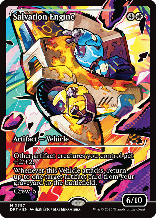 Salvation Engine (DFT-397) - Aetherdrift: (Showcase) Foil - for just $1.43! 