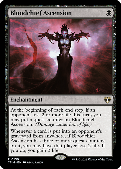 Bloodchief Ascension (CMM-139) - Commander Masters - for just $6.36! 