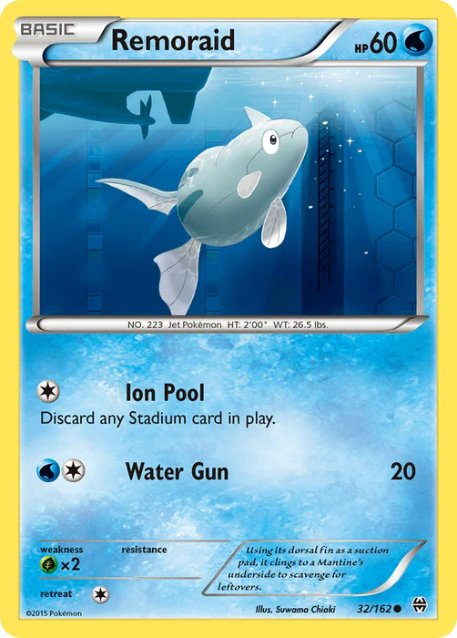 Remoraid (32/162) [XY: BREAKthrough] - for just $0.10! 
