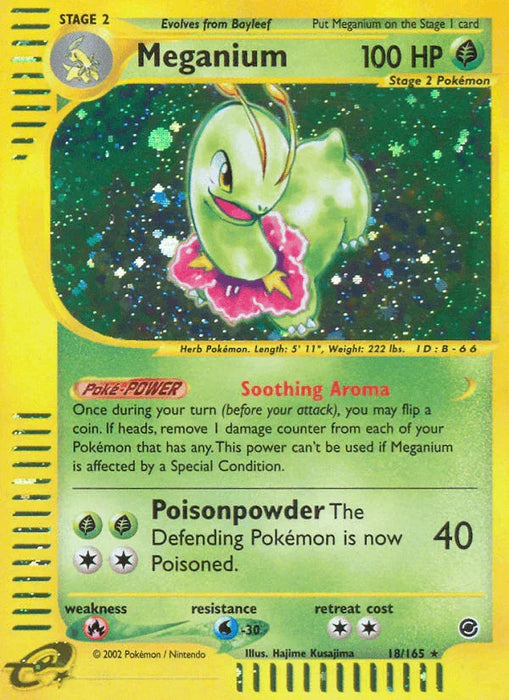 Meganium (18/165) [Expedition: Base Set] - for just $24.70! 
