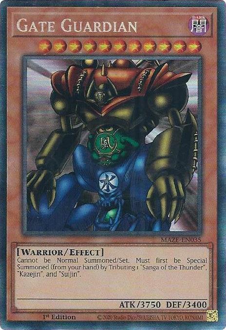 Gate Guardian [MAZE-EN035] Collector's Rare - for just $5.40! 