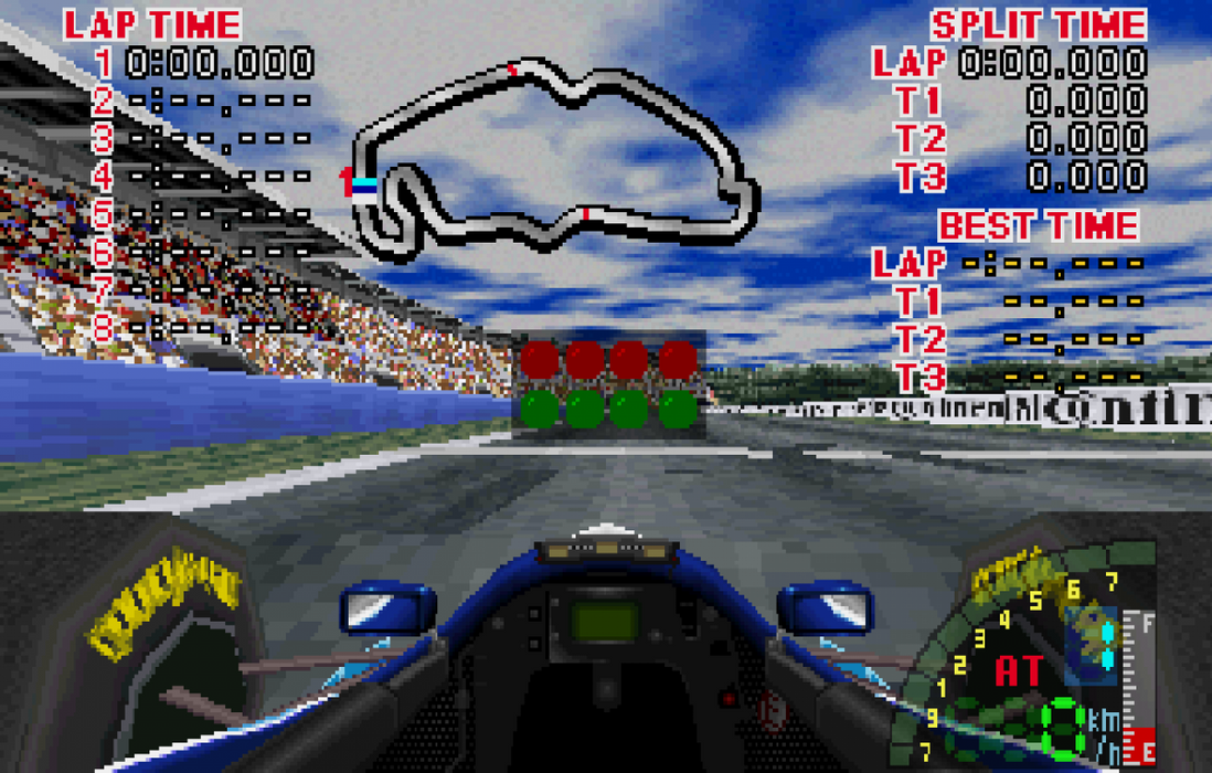 F1 Challenge – Sega Saturn (SS) - for just $0! 