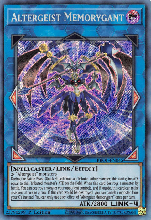 Altergeist Memorygant [BROL-EN045] Secret Rare - for just $0.15! 