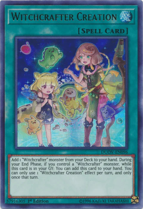 Witchcrafter Creation [DUOV-EN096] Ultra Rare - for just $0.15! 
