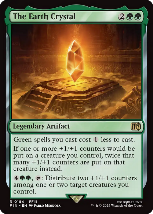 The Earth Crystal (FIN-184) - FINAL FANTASY Foil - for just $3.72! 